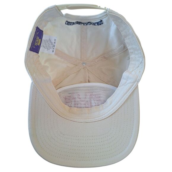 Anthropologie Coney Island Picnic Montauk Major League Cap Baseball Hat Ivory - Picture 14 of 16